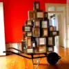 A beautiful image featuring Wood, Flooring, Floor, Shelving, Hardwood Image of Wood