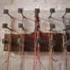 A beautiful image featuring Electrical cable, Iron, Natural material Image of Electrical cable