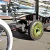 A beautiful image featuring Wheel, Spoke, Automotive Wheel System, Automotive Tire, Cart Image of Wheel