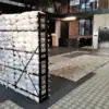 A beautiful image featuring Floor, Flooring, Composite material, Iron, Metal Image of Floor