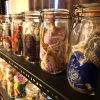 A beautiful image featuring Food storage containers, Shelf, Mason jar, Shelving, Collection Image of Food storage containers