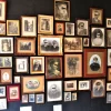 A beautiful image featuring Picture frame, Collection, Art exhibition, Visual arts, Facial hair Image of Picture frame